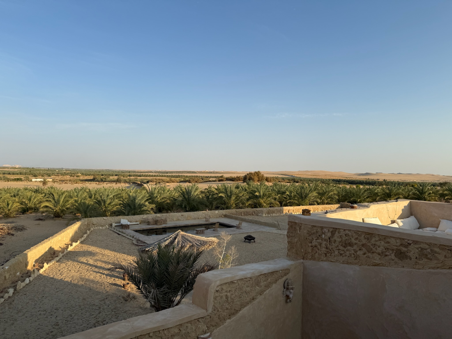 View of the traditional Siwan houses